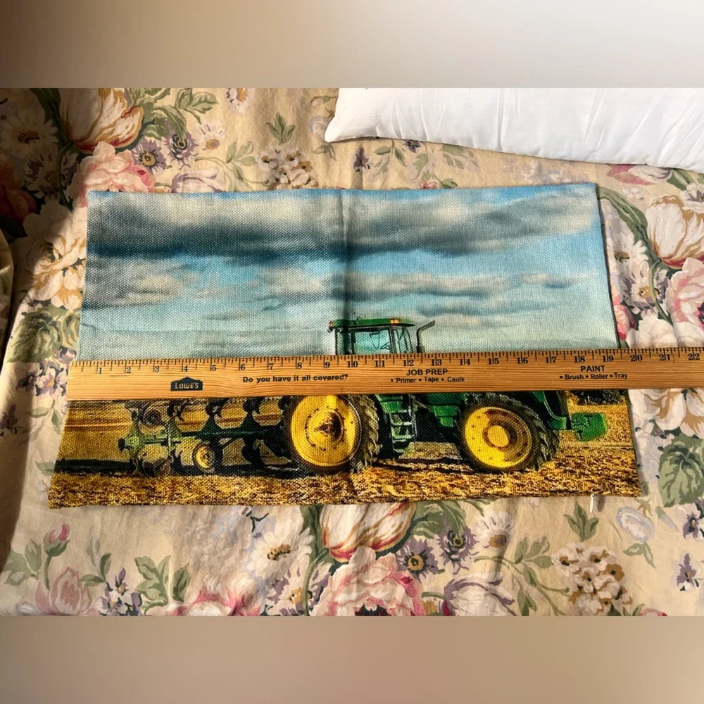 Tractor Print Pillowcase & pillow